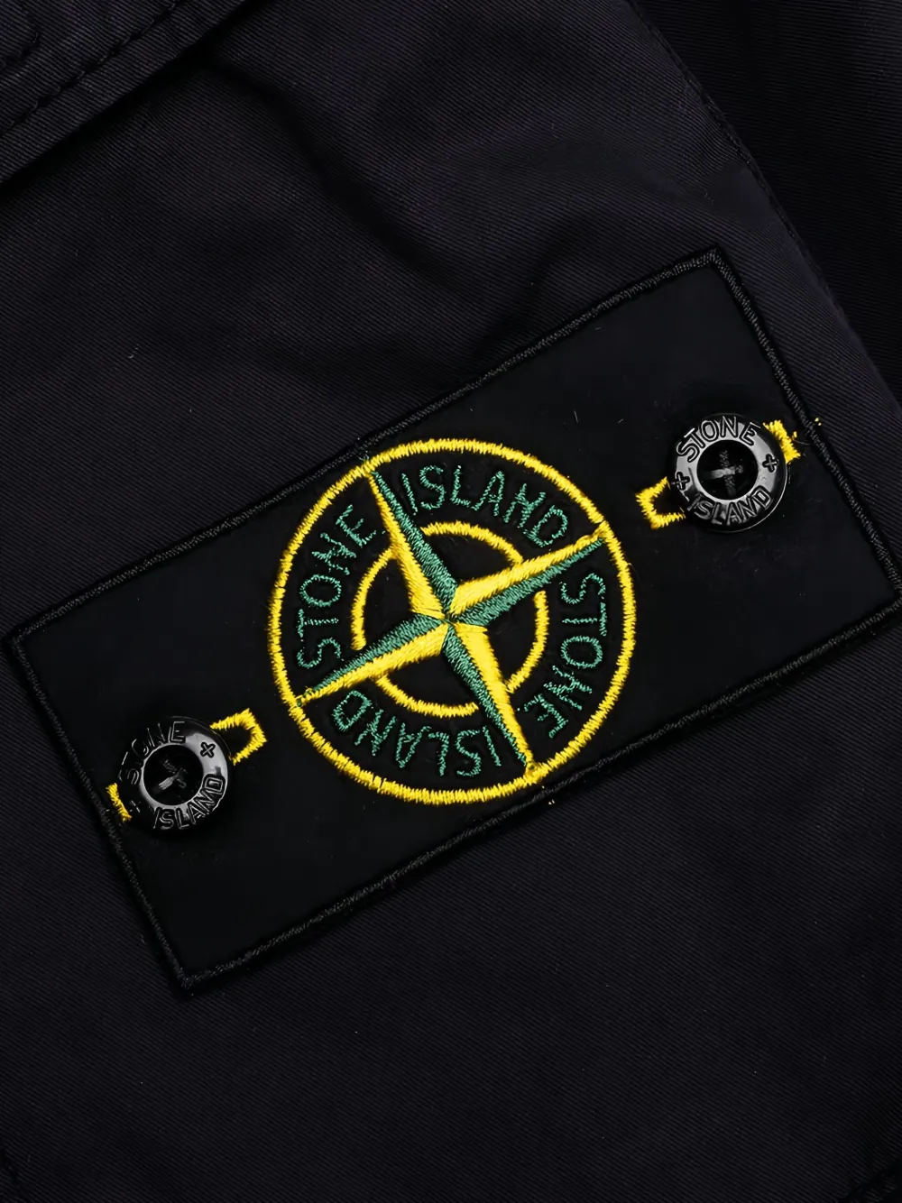 Stone Island Cargo broek met opgestikte zak Blauw