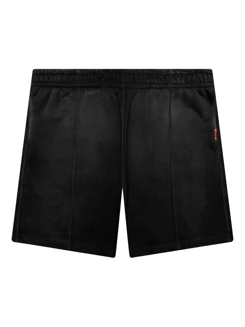 Represent x Feature logo-embroidered track shorts Zwart