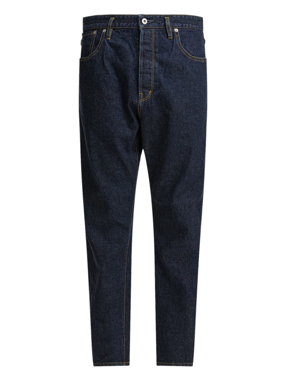 Nonnative Button-fly Jeans In Blue