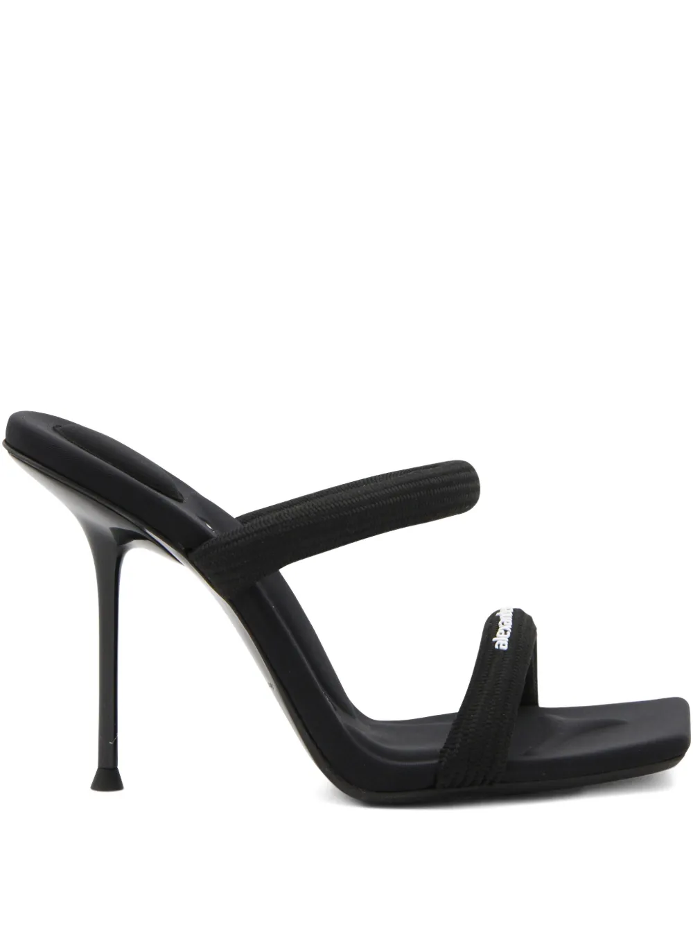 Alexander Wang 105mm Julie Tubular Sandals In Black