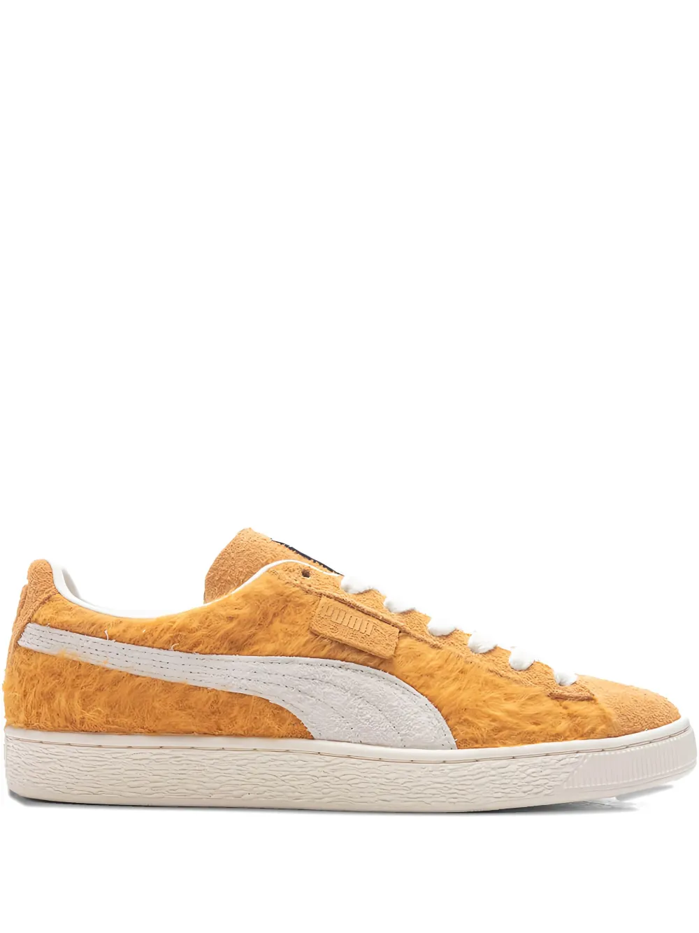 PUMA suede mohair sneakers Yellow