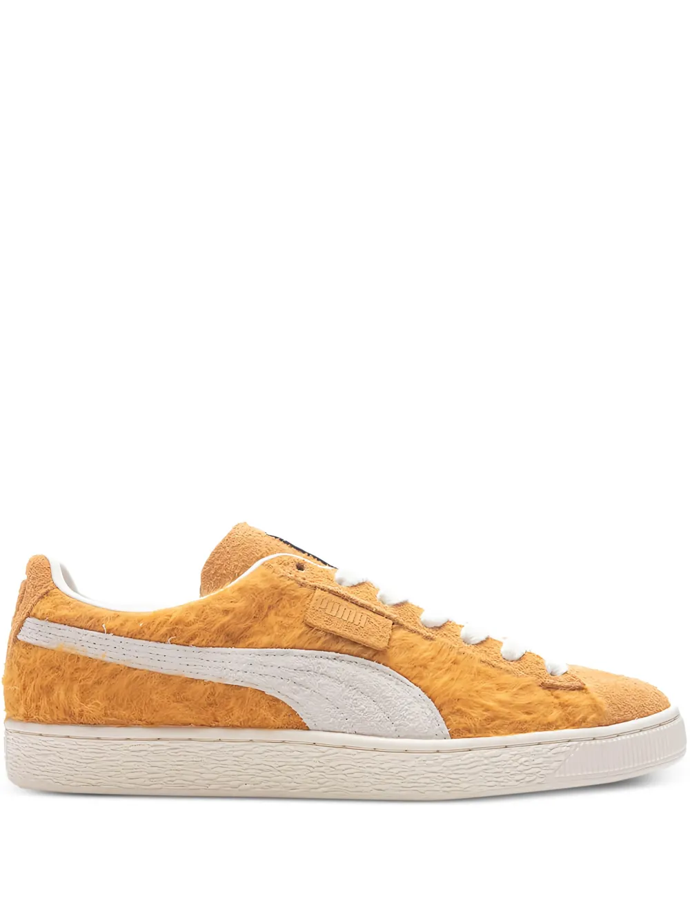 PUMA suede mohair sneakers Yellow