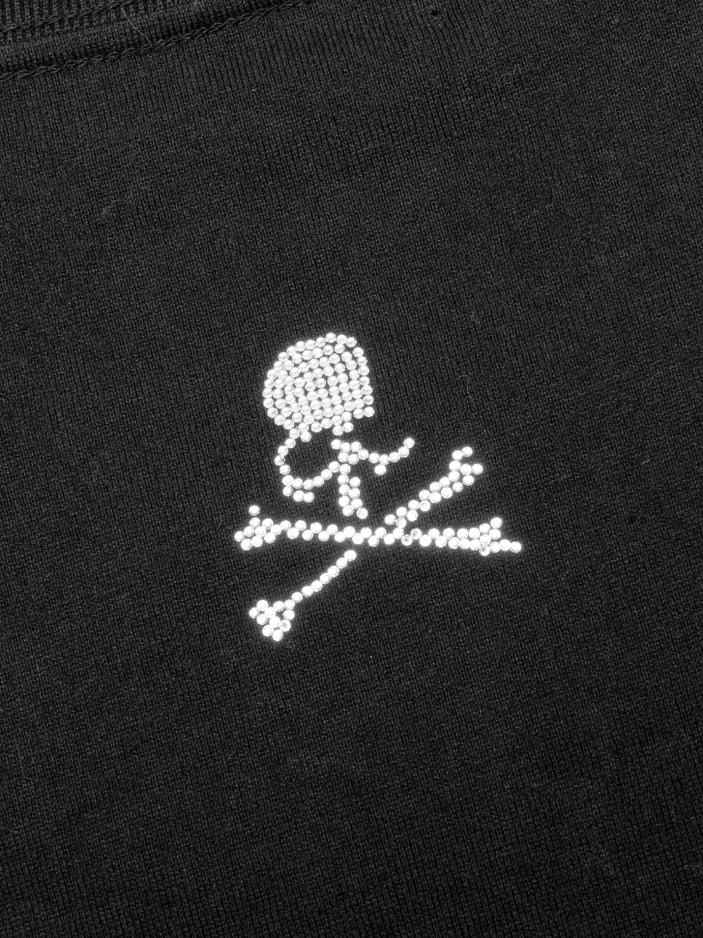 Mastermind Japan crystal-embellished T-shirt Zwart