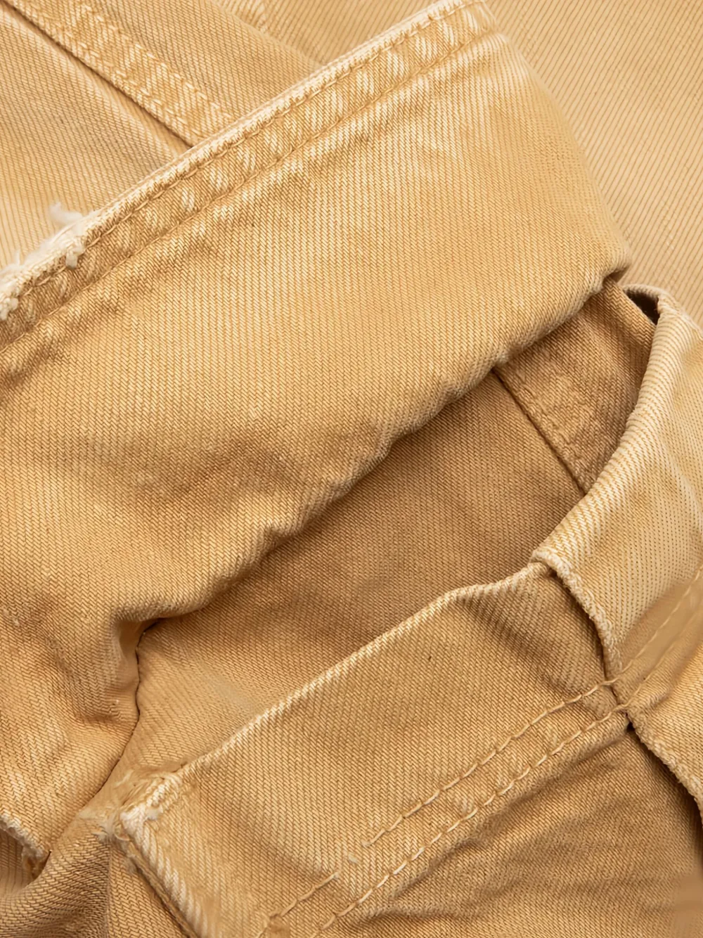 Nahmias Cargo broek met logo Geel