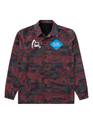 Supreme Jacquard Logos Denim Trucker Jacket | Green | FARFETCH