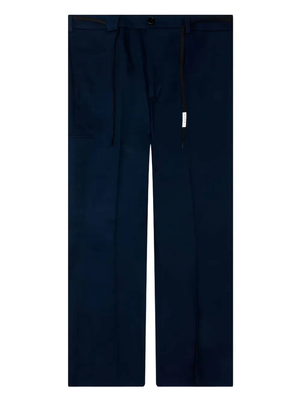 Marni drawstring trousers - ブルー Marni drawstring trousers - ブルー