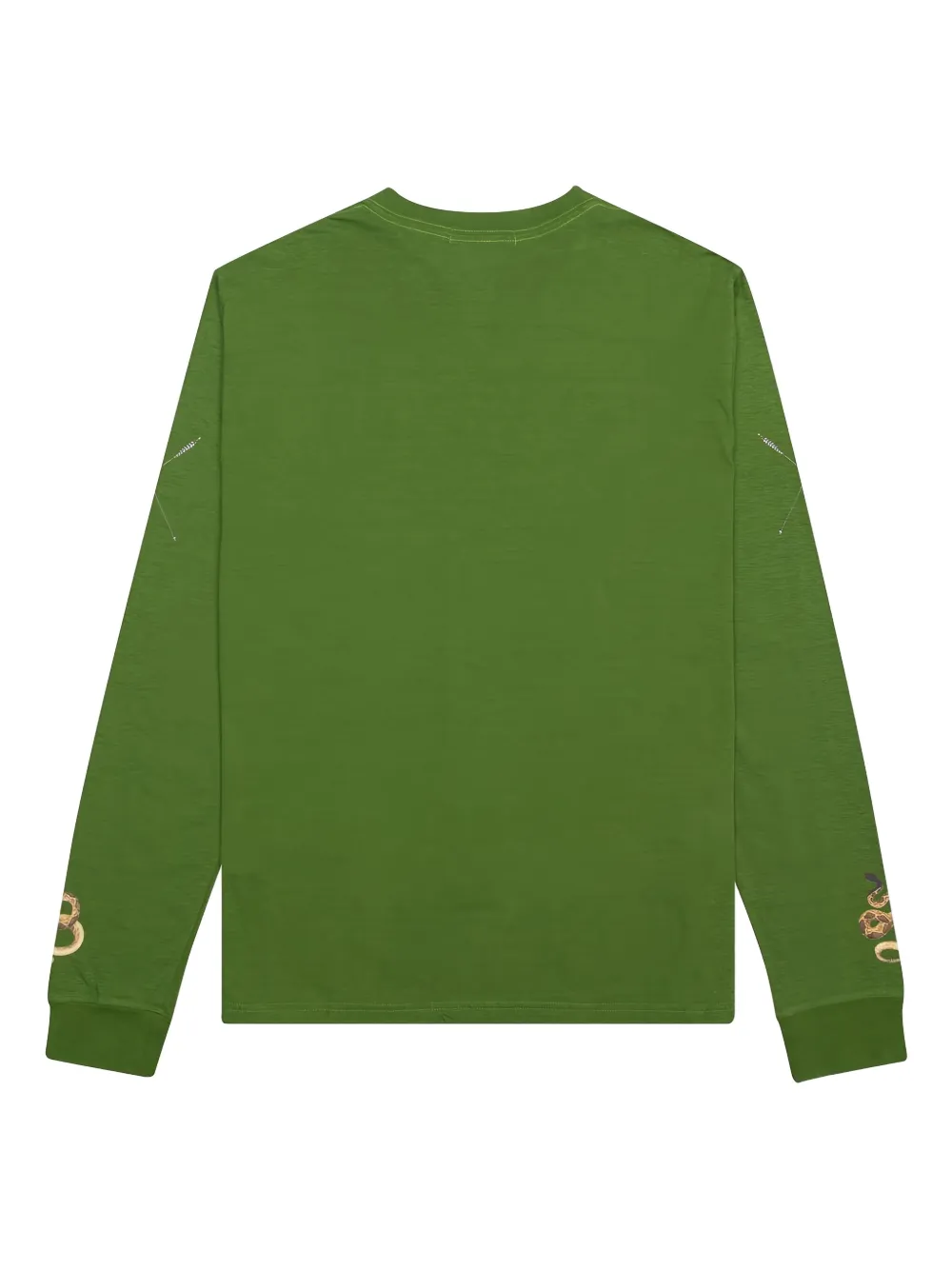 Undercover Sweater met print Groen