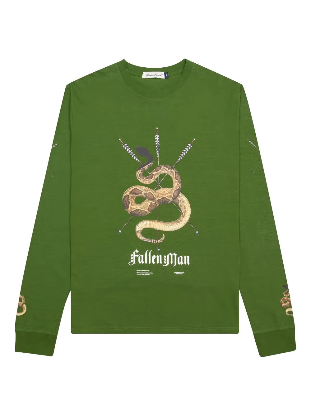Undercover graphic-print sweatshirt - グリーン Undercover graphic-print sweatshirt - グリーン