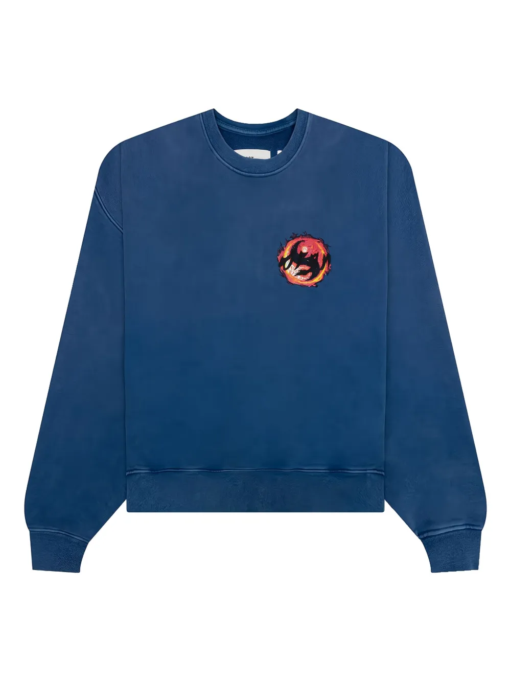 D-R-G-N Fireball Crew sweatshirt - ブルー D-R-G-N Fireball Crew sweatshirt - ブルー