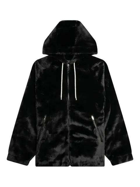 Mastermind World skull-print hooded jacket