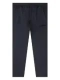 Stone Island logo-embroidered track pants - Black