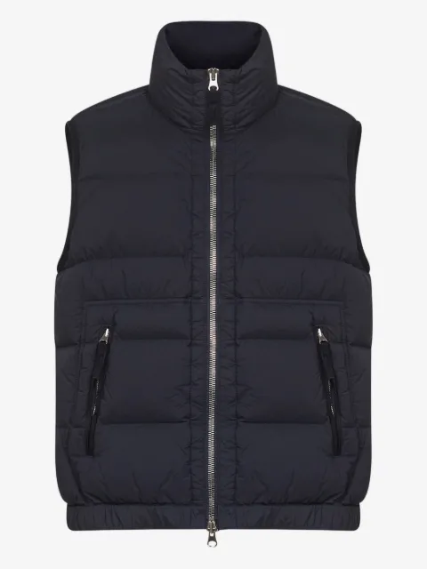 Stone Island padded double-slider zip vest