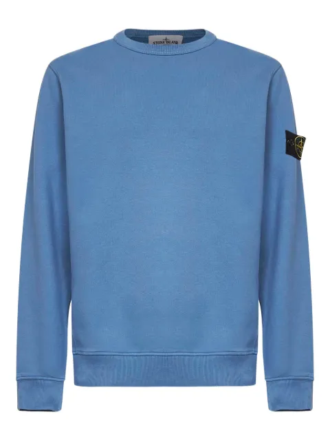 Stone Island ribbed crewneck sweatshirt