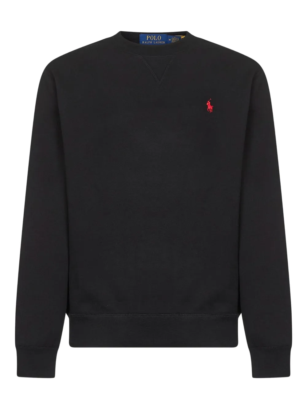 Polo Ralph Lauren ribbed crew-neck sweater - ブラック Polo Ralph Lauren ribbed crew-neck sweater - ブラック
