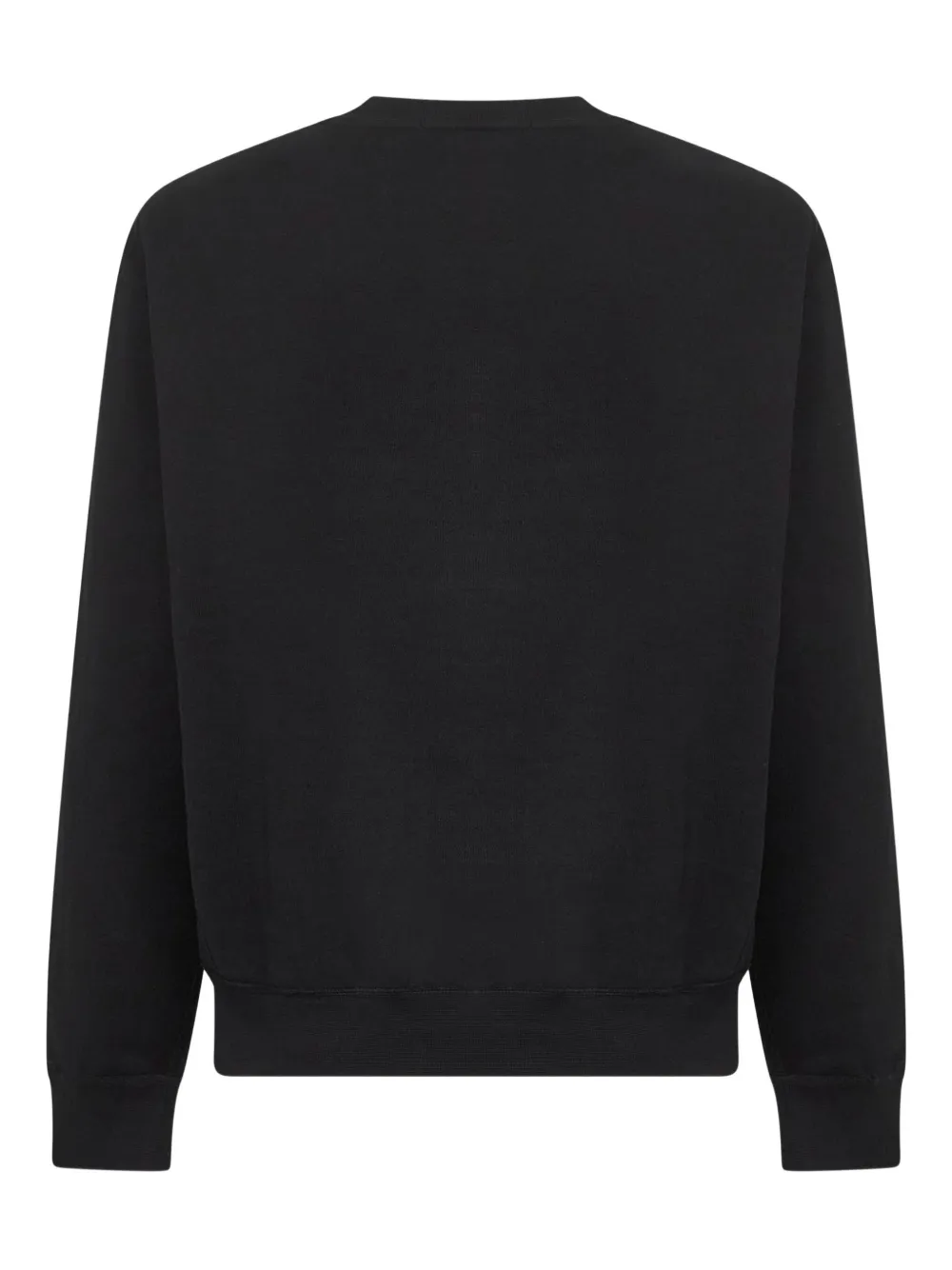 Polo Ralph Lauren Geribbelde sweater met ronde hals - Zwart