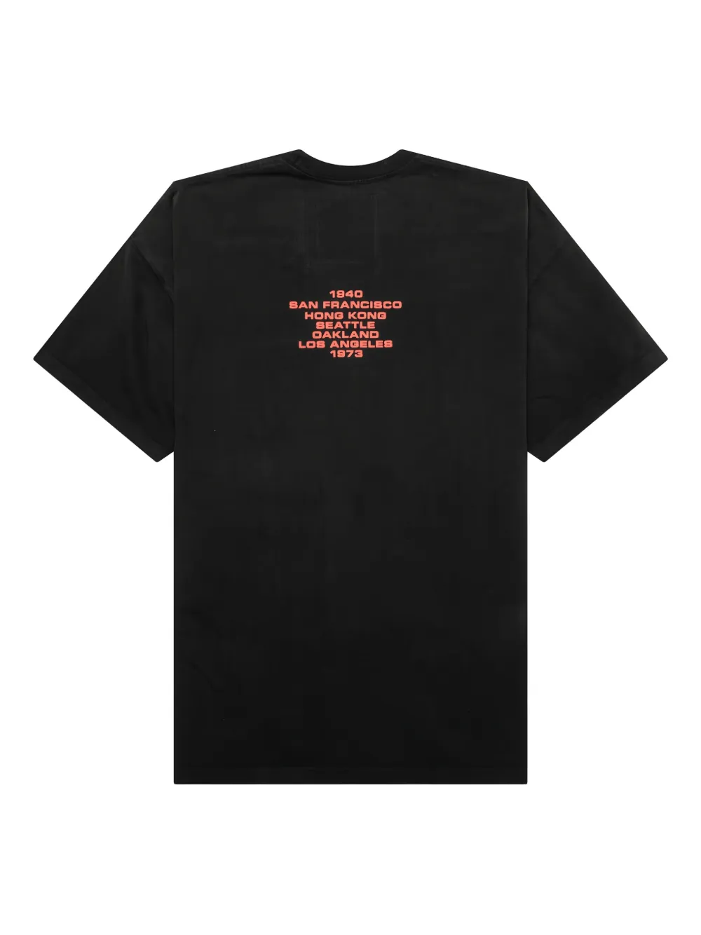 D-R-G-N Origins gebleekt T-shirt - Zwart