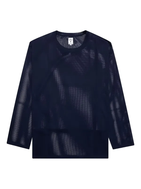 トップス SOUTH2 WEST8 CREW NECK SHIRT - KNIT MESH 31129357_60393454_600.jpg