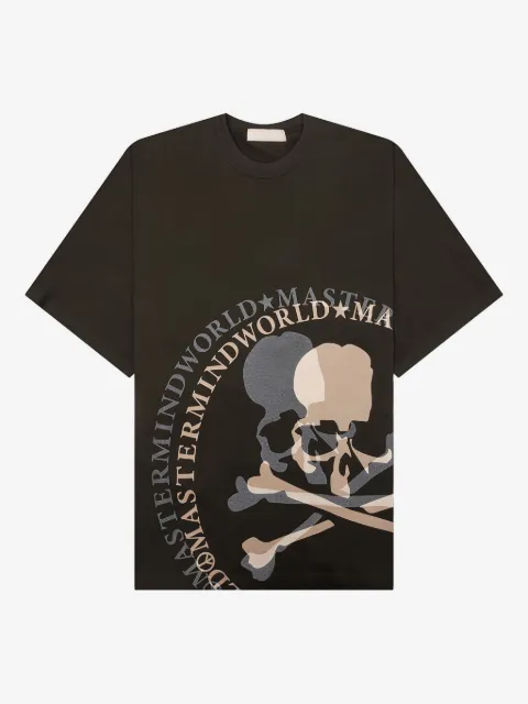 Mastermind World Flash skull-print T-shirt