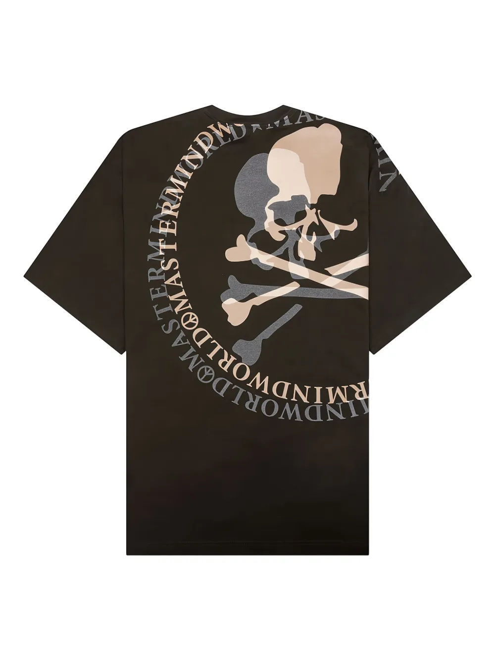Mastermind World Flash T-shirt met doodskopprint - Groen