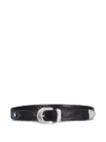 Fabrizio Mancini Norvegia studded belt - Black
