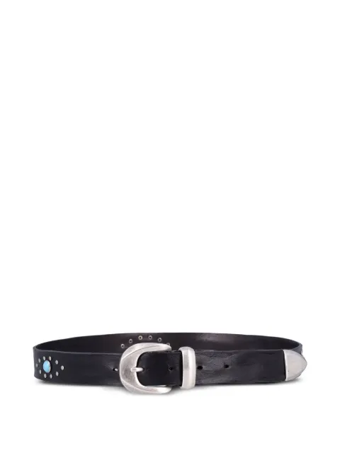 Fabrizio Mancini Norvegia studded belt
