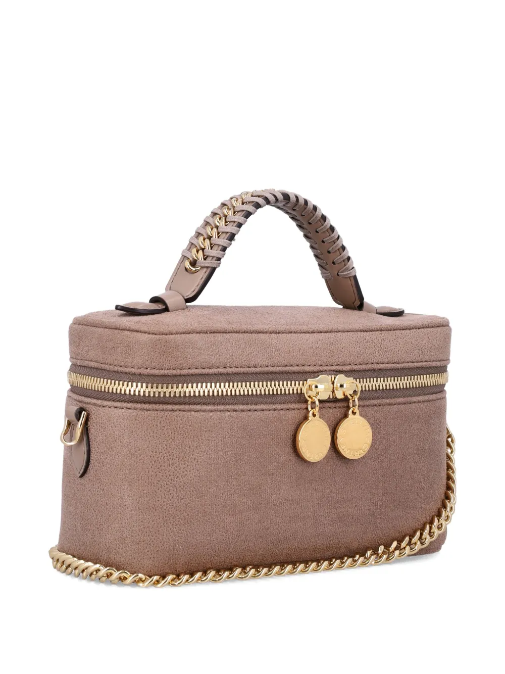 Stella McCartney Falabella Crystal Vanity cross body bag Beige