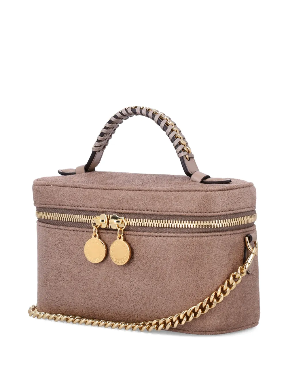 Stella McCartney Falabella Crystal Vanity cross body bag Beige