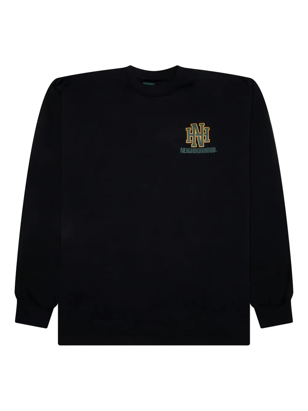 Neighborhood T-shirt met logoprint Zwart