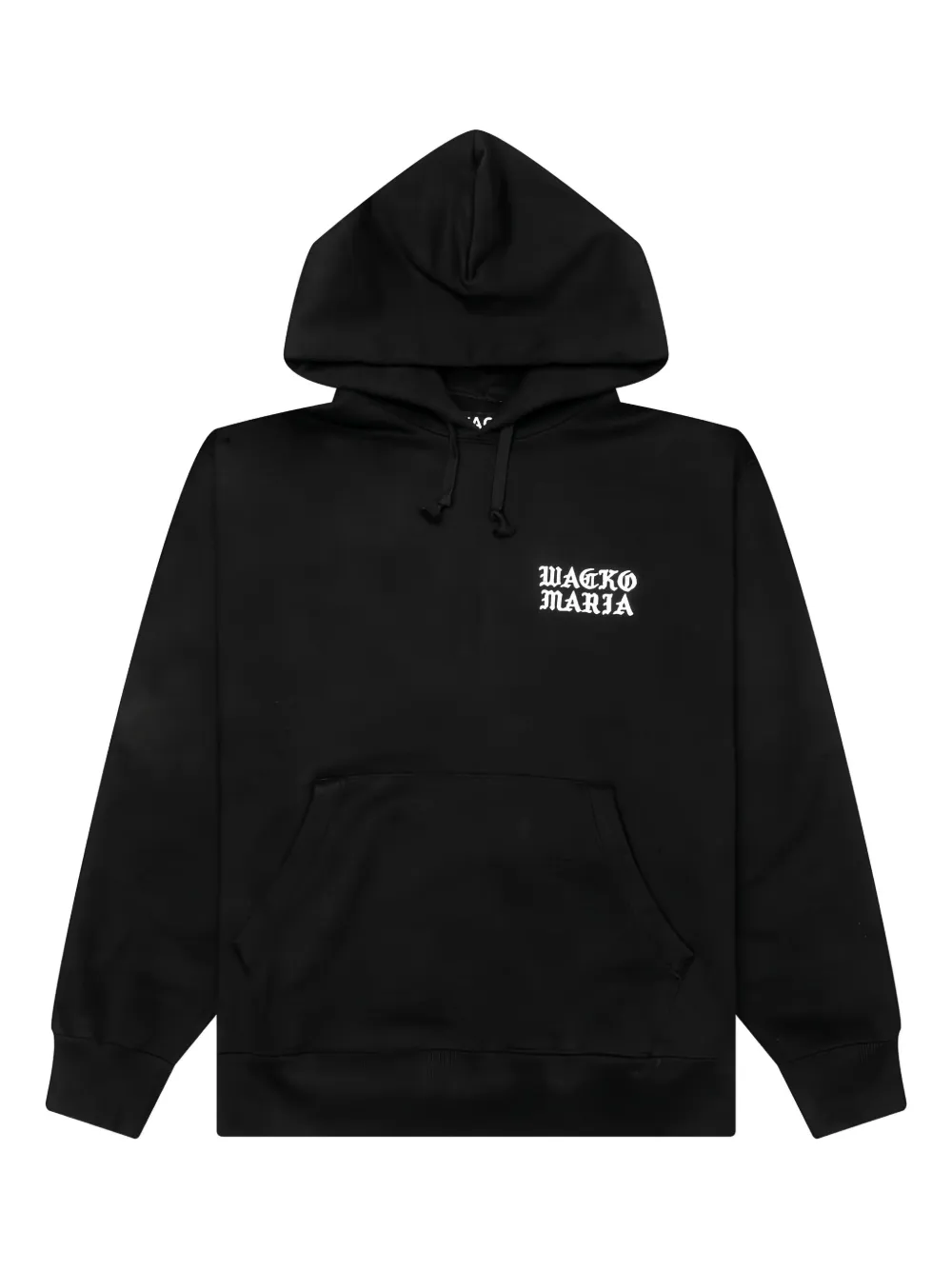 WACKO MARIA logo-embroidered hoodie | Black | Image 1