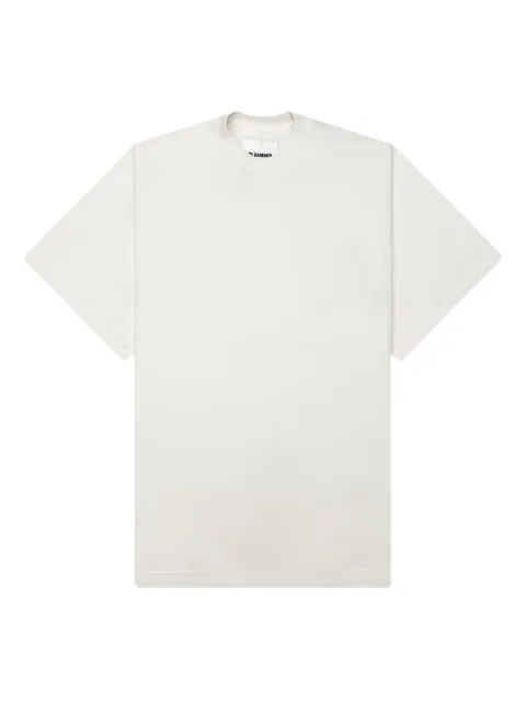 Jil Sander logo-embroidered T-shirt