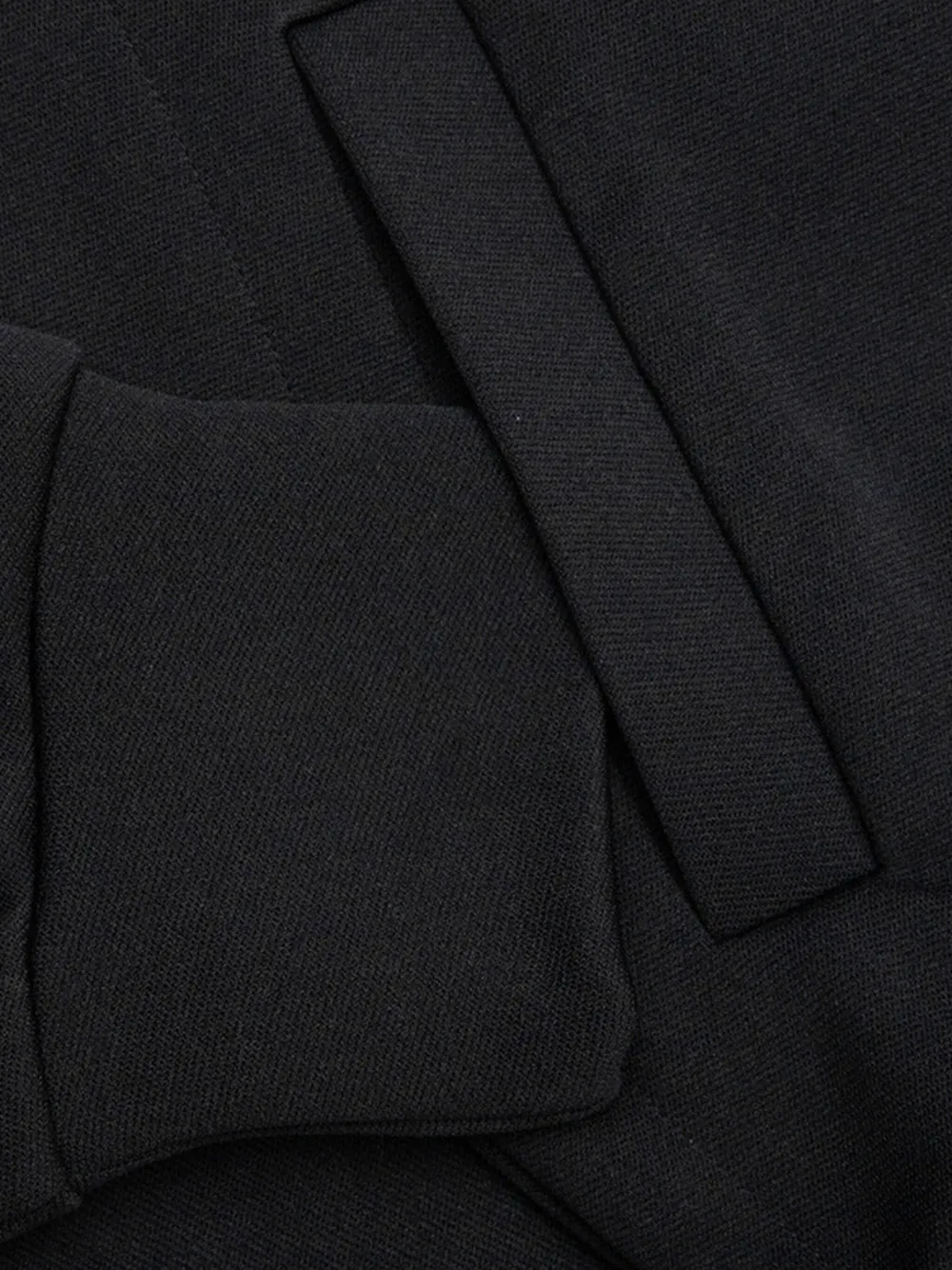 Comme Des Garçons Play Hoodie met rits Zwart