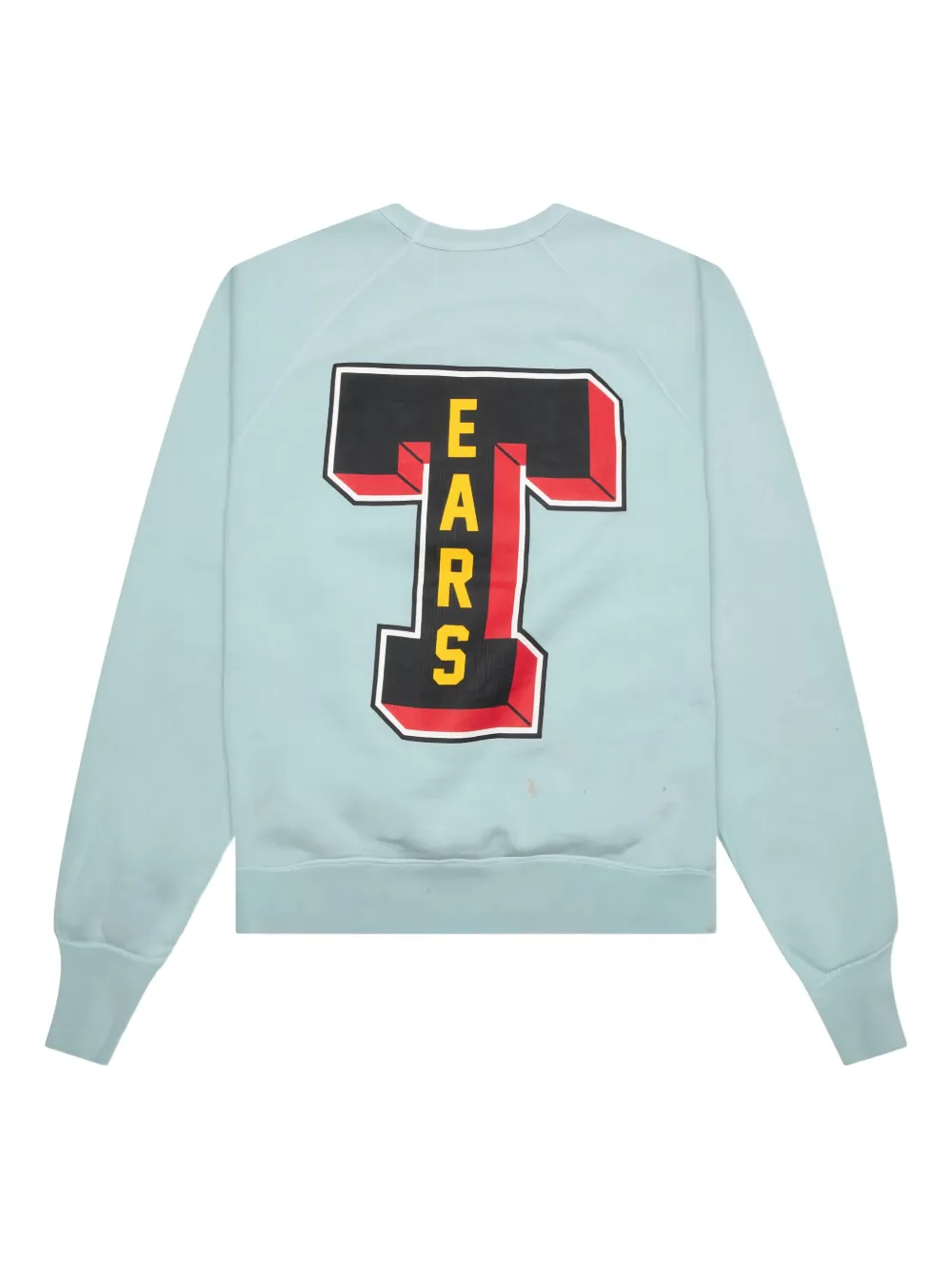 SAINT MXXXXXX raglan-sleeve cotton sweatshirt - Blauw