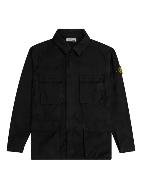 Stone Island Compass-badge flap-pockets jacket