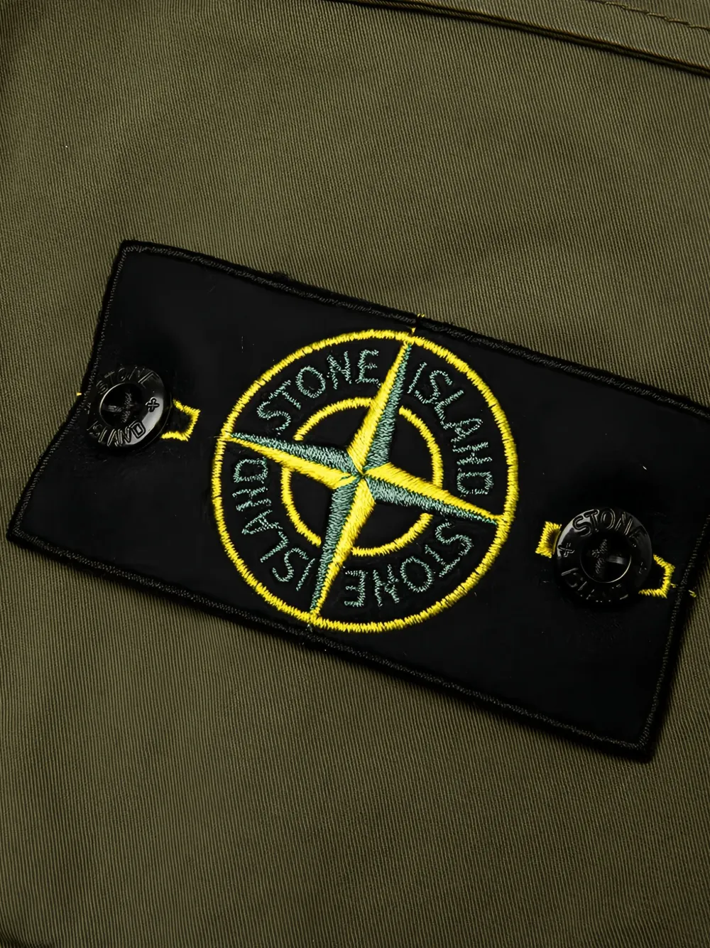 Stone Island Cargo broek met Compass-logopatch Groen