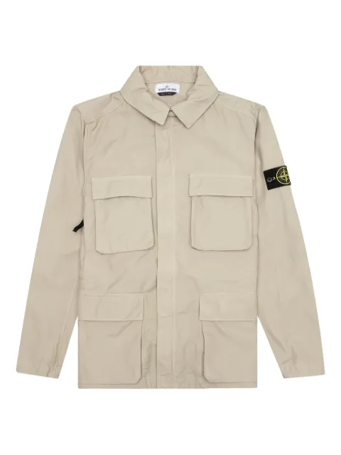Stone Island Compass-badge multi-pocket jacket