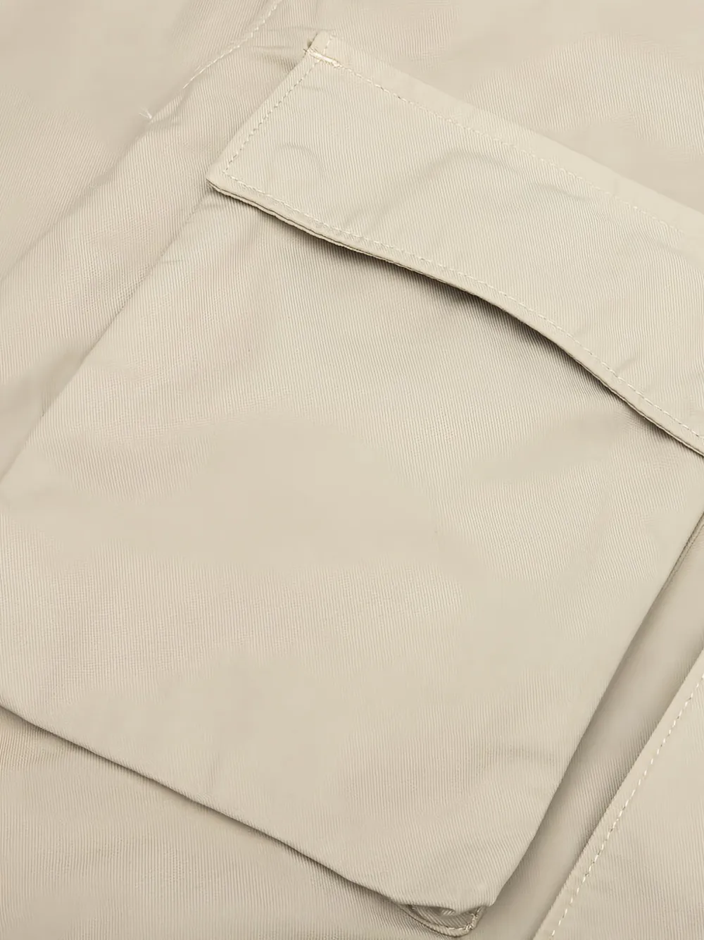 Stone Island Jack met meerdere zakken en Compass-logopatch Beige