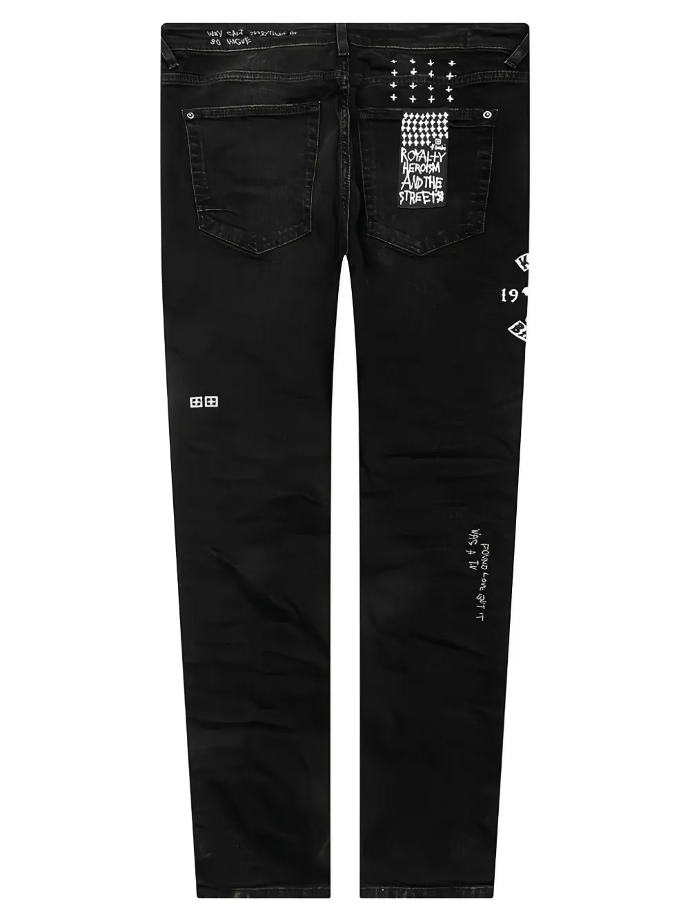 Ksubi Van Winkle jeans Zwart