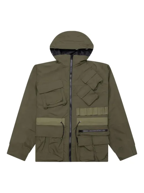 sacai reversible hooded jacket