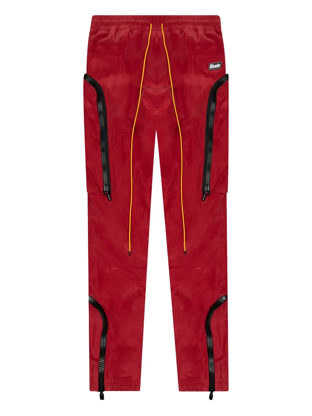 RHUDE Yachting zip-pocket trousers - レッド RHUDE Yachting zip-pocket trousers - レッド