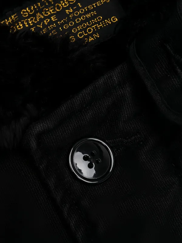 WACKO MARIA N-1 Deck Graphic Jacket | Black | FARFETCH RO