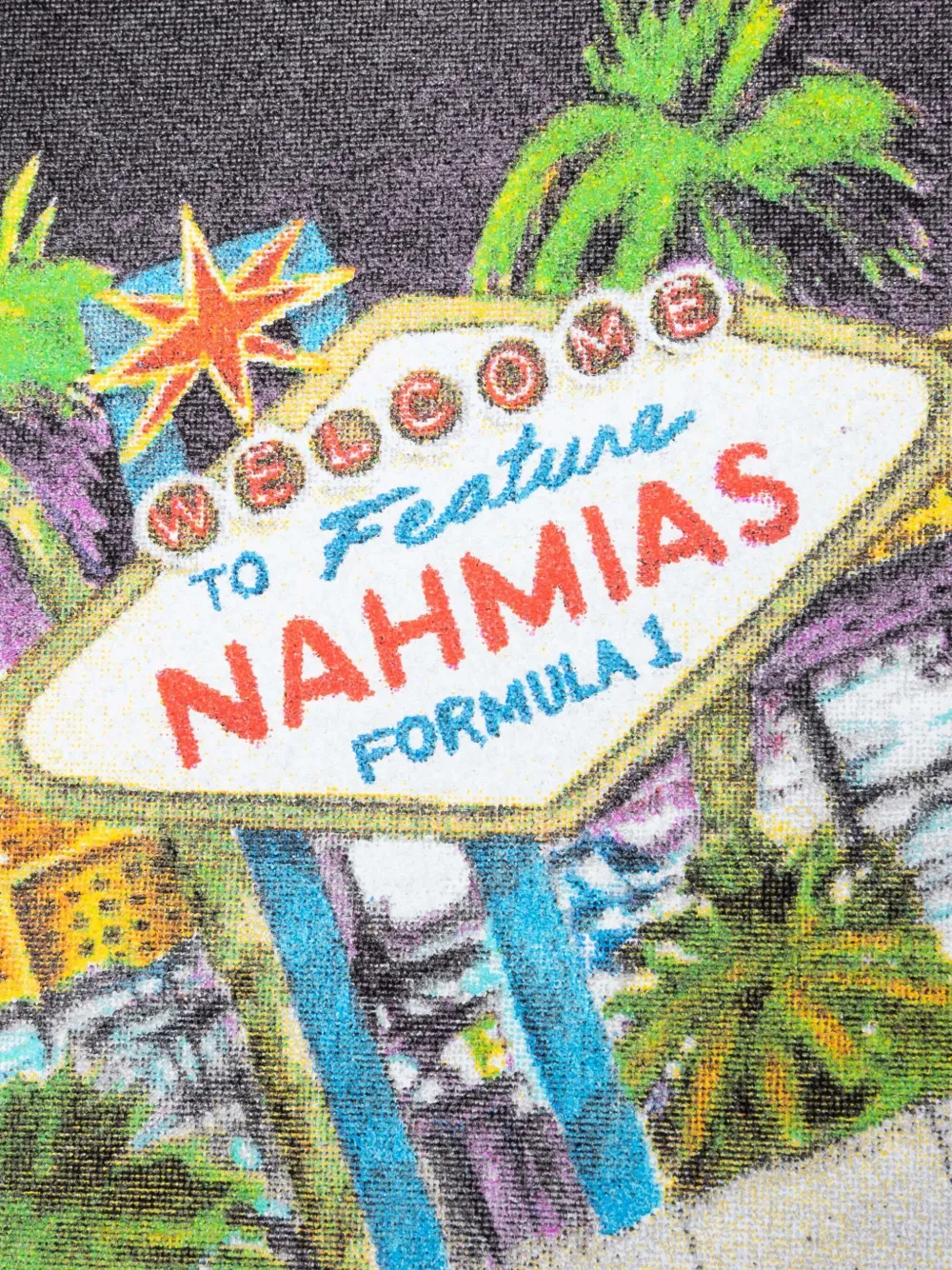 Nahmias x Street Circuit T-shirt Zwart