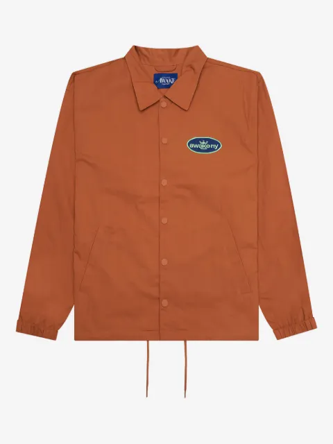 Awake NY oval-logo twill jacket