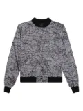 RTA Atticus printed bomber jacket - Black