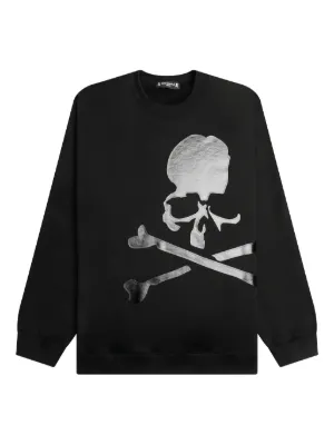 Takahiromiyashita The Soloist skeleton-print Hoodie | Black