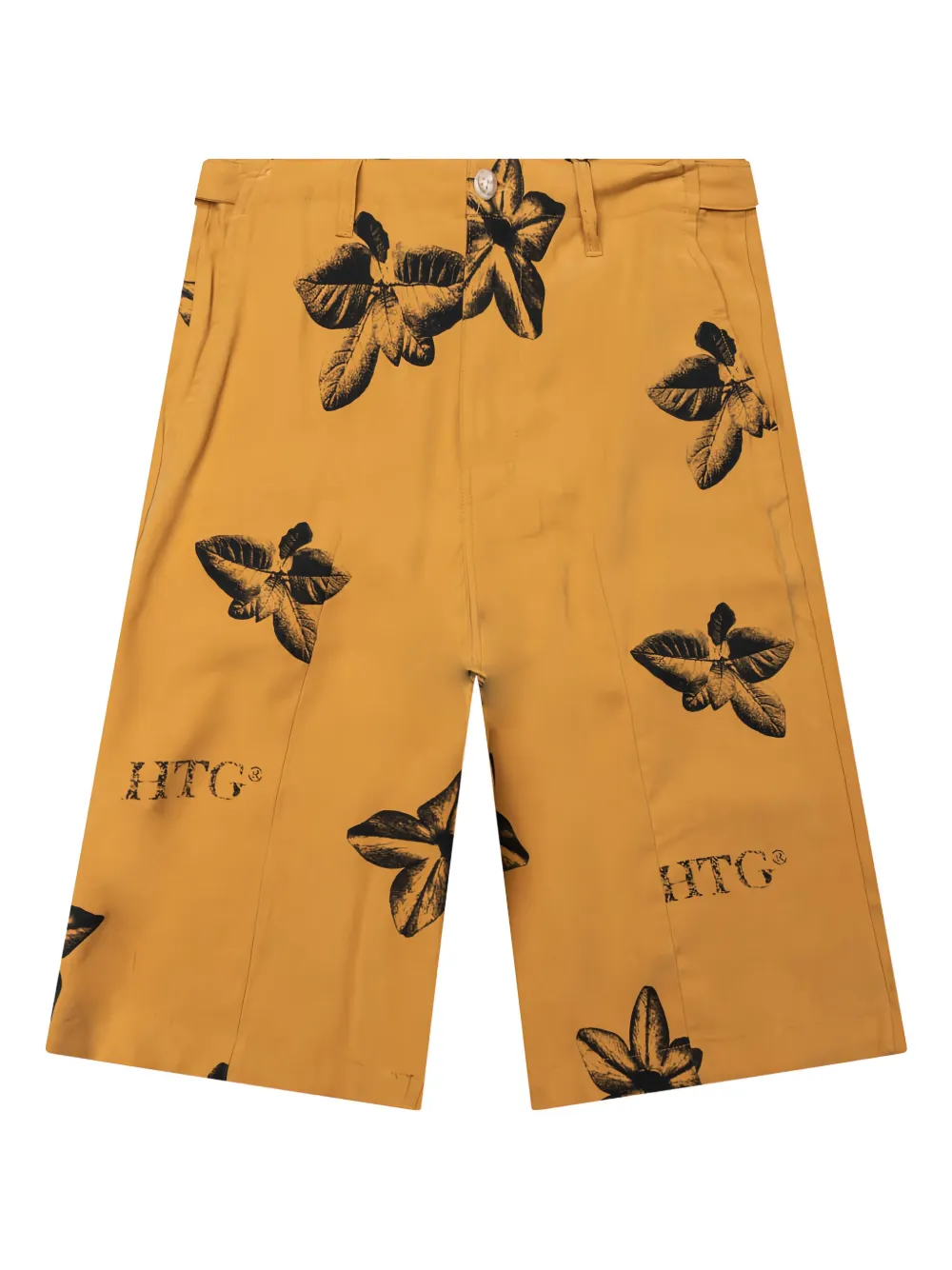 Honor The Gift floral-print shorts | Yellow | Image 1