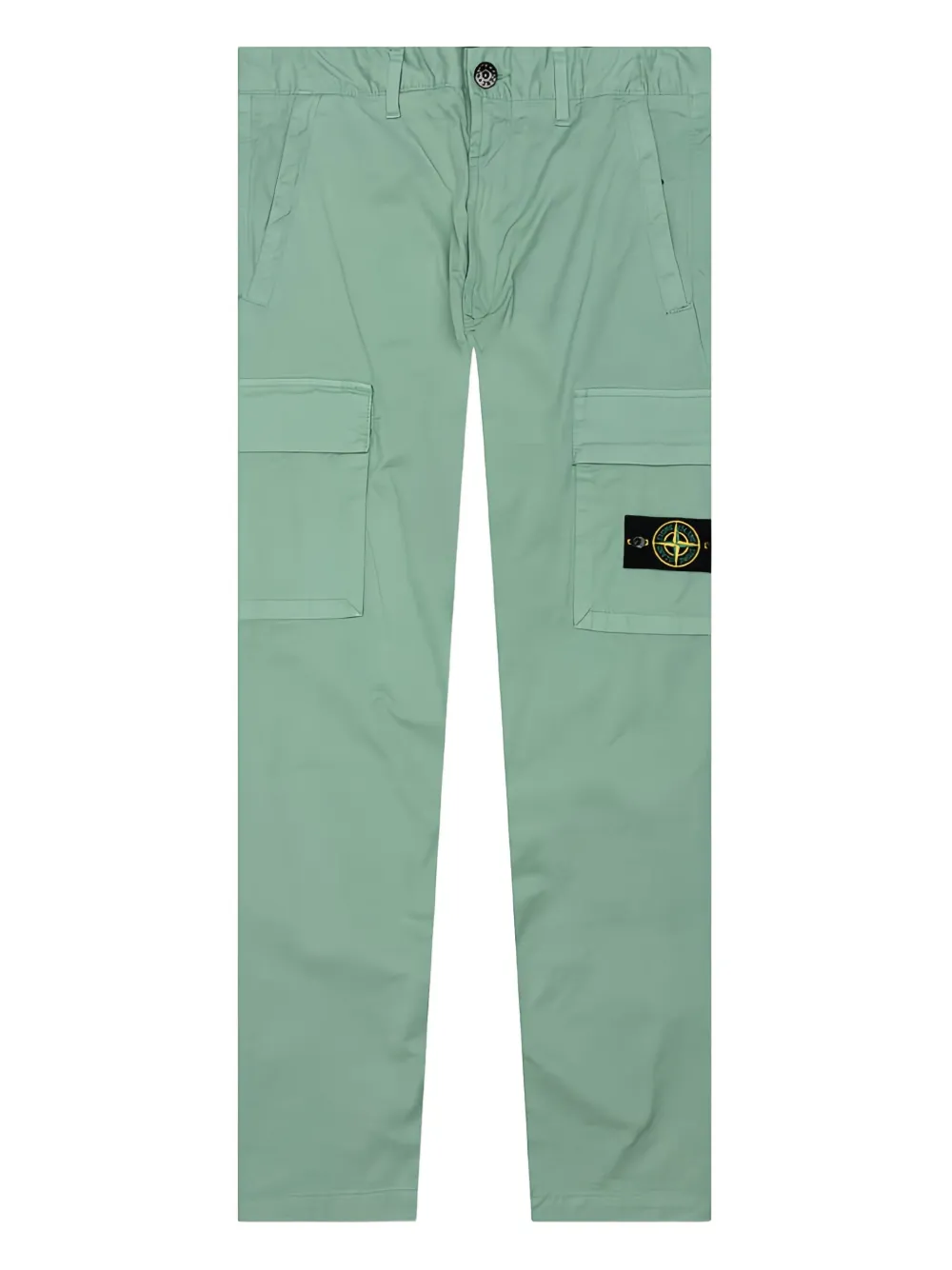 Stone Island Pantaloni con applicazione Compass rimovibile - Verde