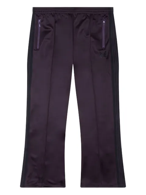 Needles butterfly-embroidered track trousers