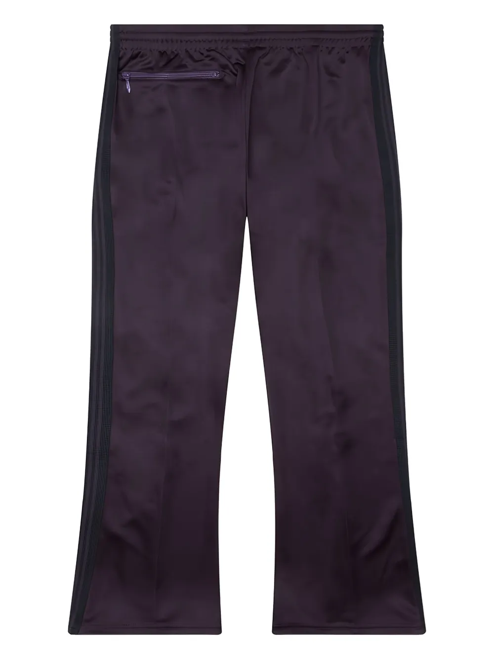 Needles butterfly-embroidered track trousers Paars