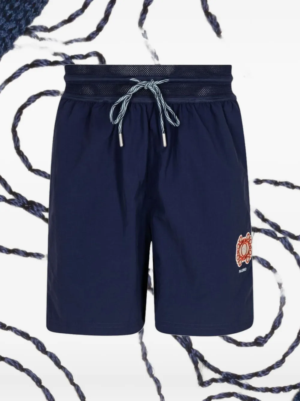 PUMA x Palomo T7 shorts met logopatch Blauw