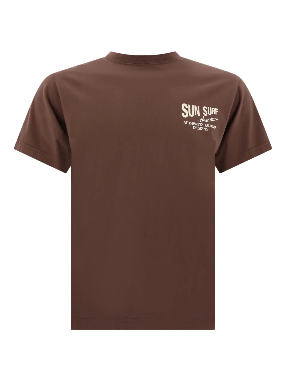 Sun Surf Musashiya Tシャツ - ブラウン Sun Surf Musashiya Tシャツ - ブラウン